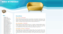 Desktop Screenshot of meble-wyprzedaz.pl